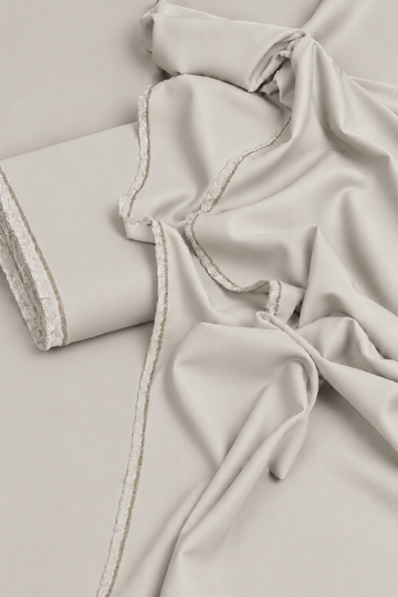 Rich Class Luxury Wash & Wear Airjet Kinari | Ivory – Rangde