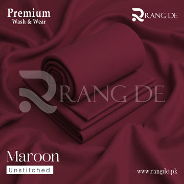 Signature Wash & Wear | Maroon – Rangde
