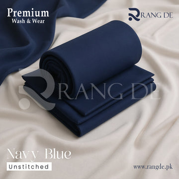 Signature Wash & Wear | Navy Blue – Rangde